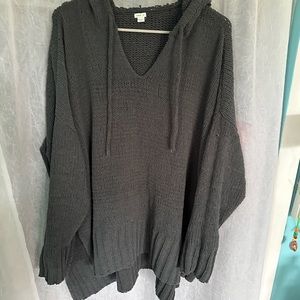 Aerie hooded sweater- size medium
